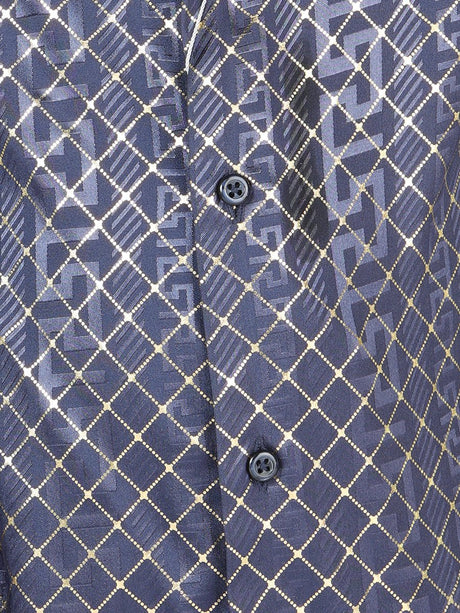 El General Navy Blue Casual Long - Sleeve Shirt 44569 - BELLEZA'S - El General Navy Blue Casual Long - Sleeve Shirt 44569 - NIÑO - 04456901