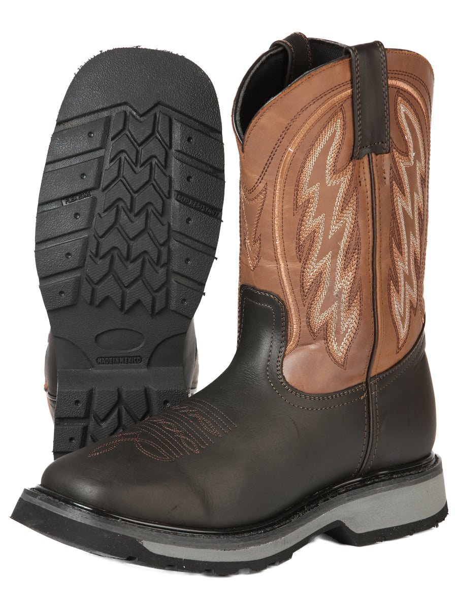 El General Rodeo Work Boot - Dark Brown 51277 - BELLEZA'S - El General Rodeo Work Boot - Dark Brown 51277 - CABALLERO - 05127701
