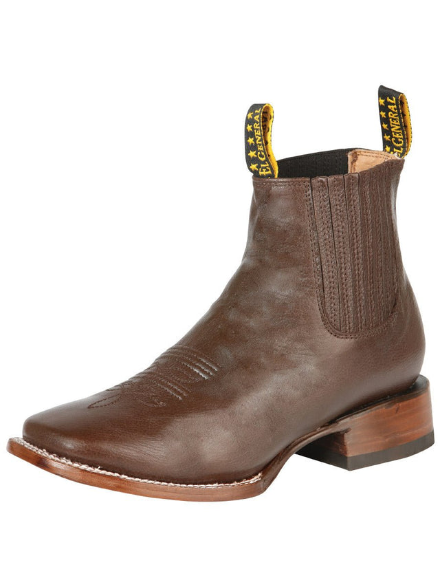El General Square Toe Ankle Boot - Lemmans Cooper 126609 - BELLEZA'S - El General Square Toe Ankle Boot - Lemmans Cooper 126609 - CABALLERO - 12660901