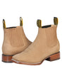 El General Square Toe Ankle Boot - Nobuck Sand 126197 - BELLEZA'S - El General Square Toe Ankle Boot - Nobuck Sand 126197 - CABALLERO - 12619701