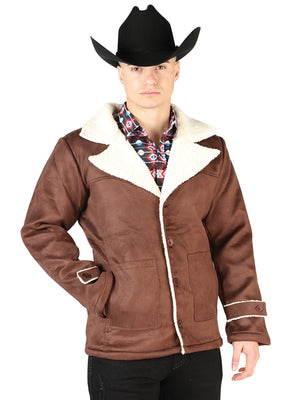 El General Suede Jacket Brown 44140 - BELLEZA'S - El General Suede Jacket Brown 44140 - CABALLERO - 04414001
