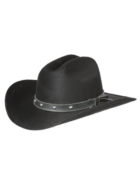 El General Suede Western Kids Hat Black 44243 - BELLEZA'S - El General Suede Western Kids Hat Black 44243 - NIÑO - 04424301
