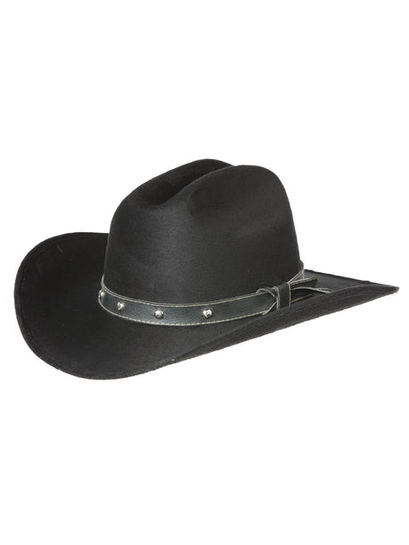 El General Suede Western Kids Hat Black 44243 - BELLEZA'S - El General Suede Western Kids Hat Black 44243 - NIÑO - 04424301