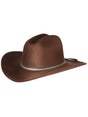 El General Suede Western Kids Hat Dark Brown 44246 - BELLEZA'S - El General Suede Western Kids Hat Dark Brown 44246 - NIÑO - 04424601