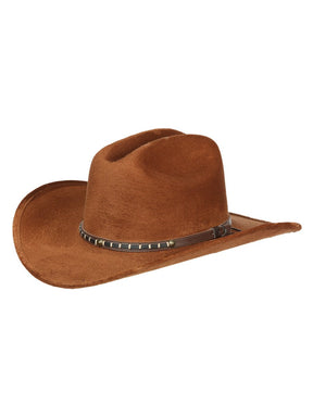 El General Suede Western Kids Hat Tabacco 44244 - BELLEZA'S - El General Suede Western Kids Hat Tabacco 44244 - NIÑO - 04424401