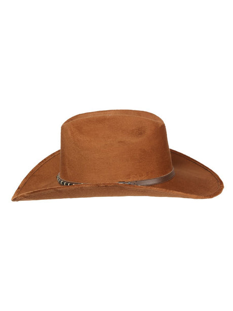 El General Suede Western Kids Hat Tabacco 44244 - BELLEZA'S - El General Suede Western Kids Hat Tabacco 44244 - NIÑO - 04424401