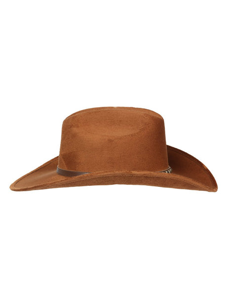El General Suede Western Kids Hat Tabacco 44244 - BELLEZA'S - El General Suede Western Kids Hat Tabacco 44244 - NIÑO - 04424401