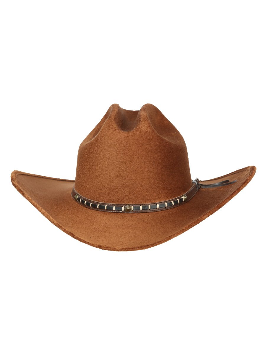 El General Suede Western Kids Hat Tabacco 44244 - BELLEZA'S - El General Suede Western Kids Hat Tabacco 44244 - NIÑO - 04424401