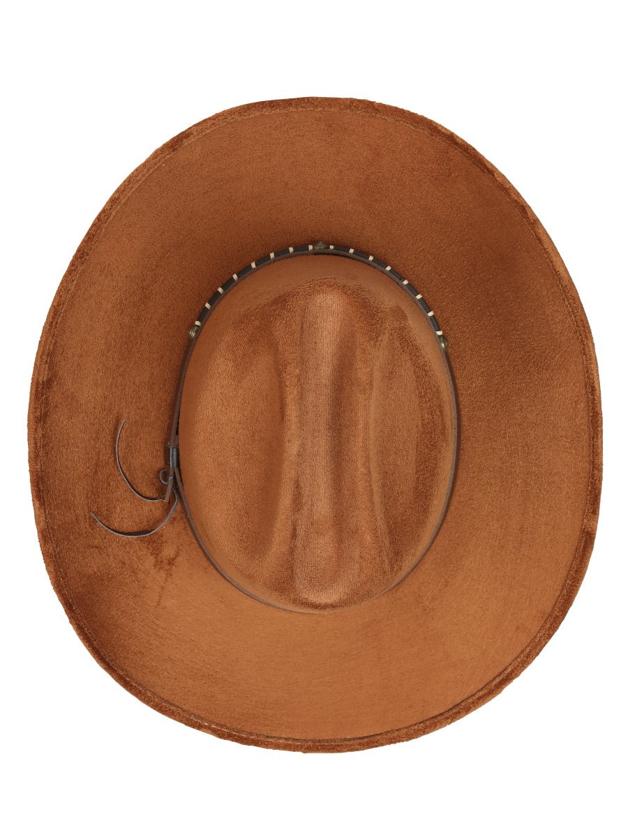 El General Suede Western Kids Hat Tabacco 44244 - BELLEZA'S - El General Suede Western Kids Hat Tabacco 44244 - NIÑO - 04424401