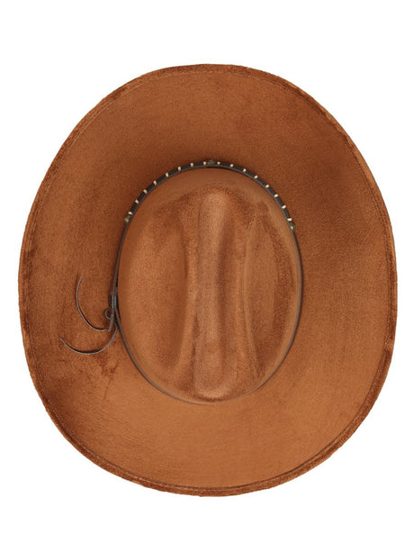 El General Suede Western Kids Hat Tabacco 44244 - BELLEZA'S - El General Suede Western Kids Hat Tabacco 44244 - NIÑO - 04424401