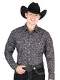El General Western Shirt - Black 44309 - BELLEZA'S - El General Western Shirt - Black 44309 - CABALLERO - 04430901