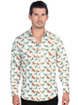El General Western Shirt - White 44313 - BELLEZA'S - El General Western Shirt - White 44313 - CABALLERO - 04431301