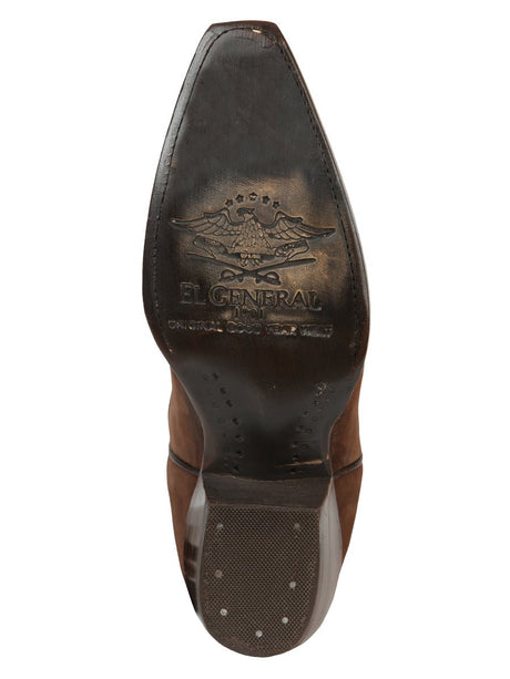 El General Women’s Embroidered Western Boots - Brown 45788 - BELLEZA'S - El General Women’s Embroidered Western Boots - Brown 45788 - DAMA - 04578801