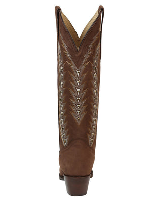 El General Women’s Embroidered Western Boots - Brown 45788 - BELLEZA'S - El General Women’s Embroidered Western Boots - Brown 45788 - DAMA - 04578801