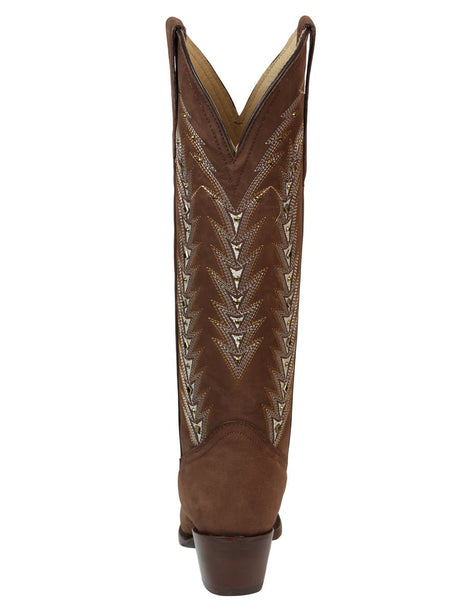El General Women’s Embroidered Western Boots - Brown 45788 - BELLEZA'S - El General Women’s Embroidered Western Boots - Brown 45788 - DAMA - 04578801