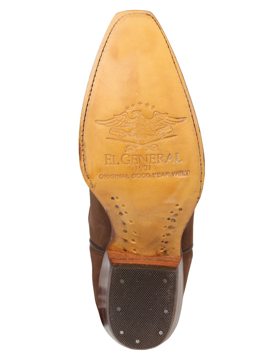 El General Women’s Embroidered Western Boots - Brown 45792 - BELLEZA'S - El General Women’s Embroidered Western Boots - Brown 45792 - DAMA - 04579201
