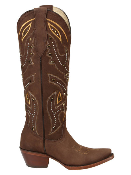El General Women’s Embroidered Western Boots - Brown 45792 - BELLEZA'S - El General Women’s Embroidered Western Boots - Brown 45792 - DAMA - 04579201