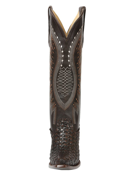 El General Women’s Embroidered Western Boots - Choco 45782 - BELLEZA'S - El General Women’s Embroidered Western Boots - Choco 45782 - DAMA - 04578201