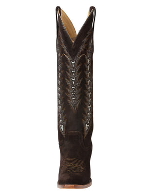 El General Women’s Embroidered Western Boots - Dark Brown 45789 - BELLEZA'S - El General Women’s Embroidered Western Boots - Dark Brown 45789 - DAMA - 04578901