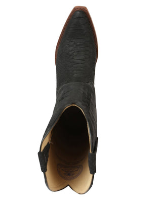 El General Women’s Western Boots Python Print - Black 45791 - BELLEZA'S - El General Women’s Western Boots Python Print - Black 45791 - DAMA - 04579101