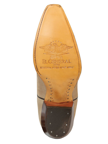 El General Women’s Western Suede Boots - Tuscani 45793 - BELLEZA'S - El General Women’s Western Suede Boots - Tuscani 45793 - DAMA - 04579301