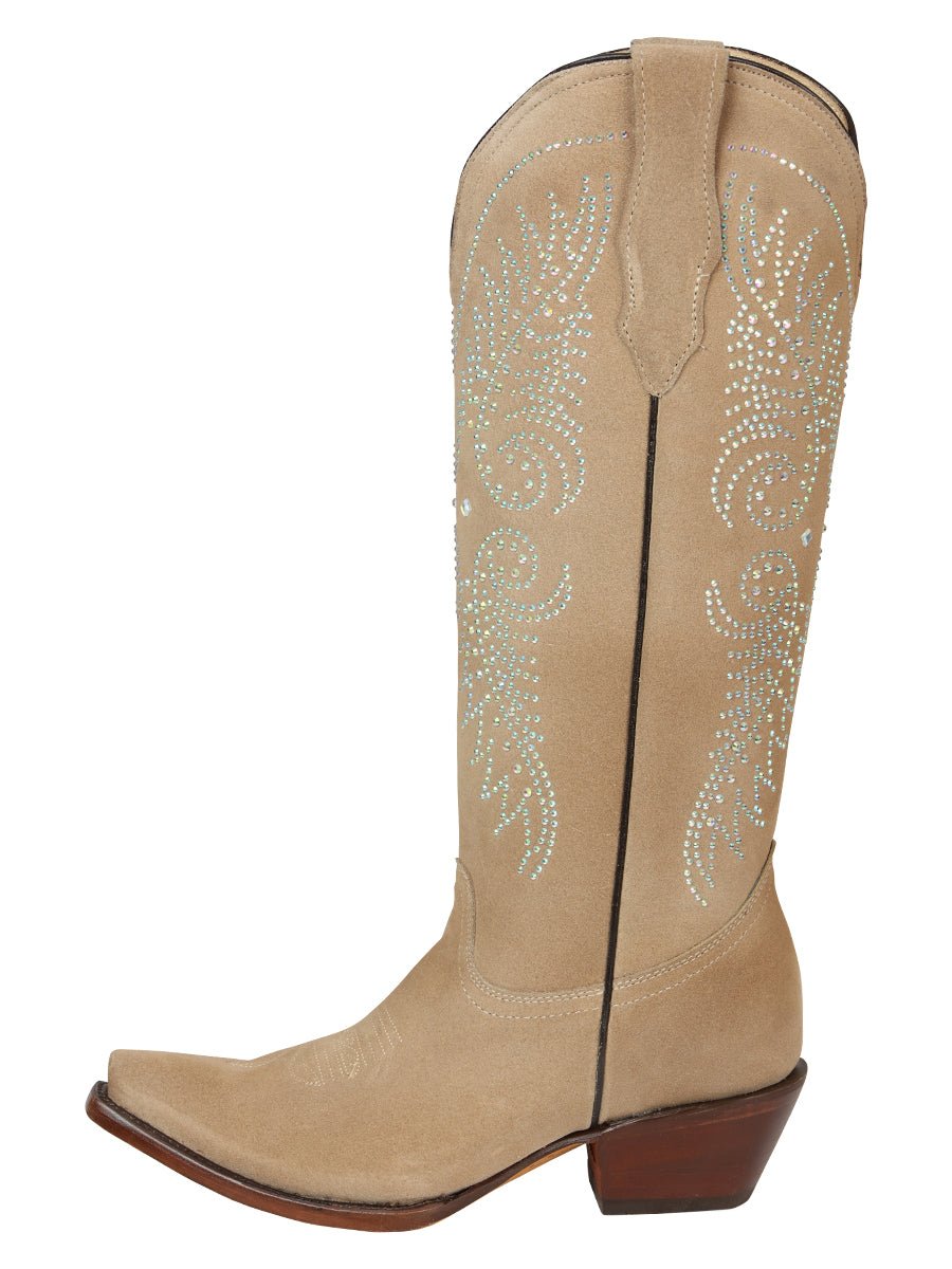 El General Women’s Western Suede Boots - Tuscani 45793 - BELLEZA'S - El General Women’s Western Suede Boots - Tuscani 45793 - DAMA - 04579301