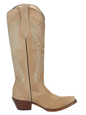 El General Women’s Western Suede Boots - Tuscani 45793 - BELLEZA'S - El General Women’s Western Suede Boots - Tuscani 45793 - DAMA - 04579301