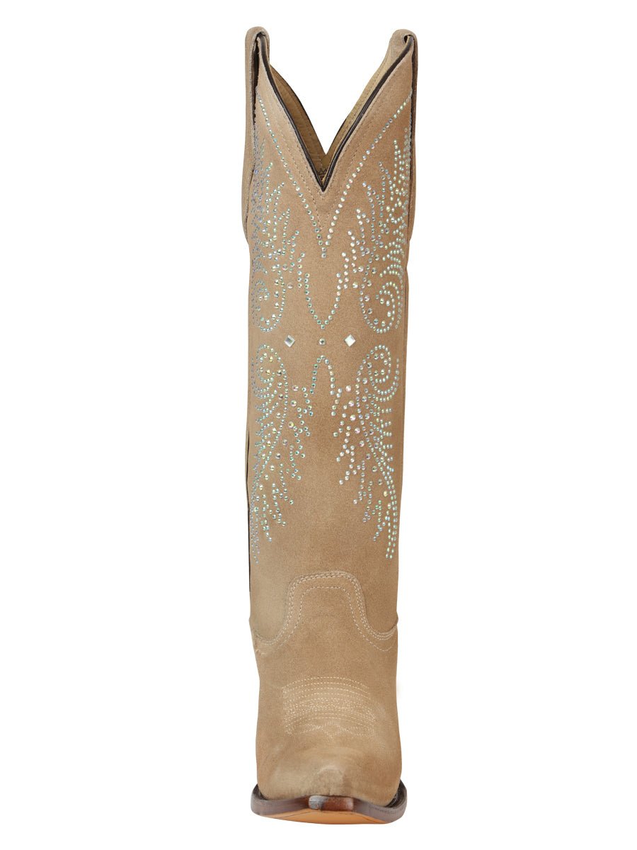 El General Women’s Western Suede Boots - Tuscani 45793 - BELLEZA'S - El General Women’s Western Suede Boots - Tuscani 45793 - DAMA - 04579301