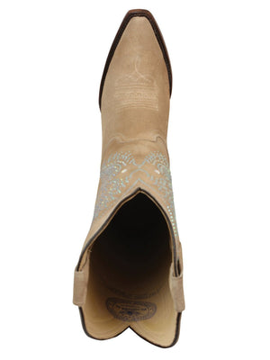 El General Women’s Western Suede Boots - Tuscani 45793 - BELLEZA'S - El General Women’s Western Suede Boots - Tuscani 45793 - DAMA - 04579301