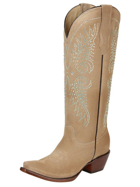 El General Women’s Western Suede Boots - Tuscani 45793 - BELLEZA'S - El General Women’s Western Suede Boots - Tuscani 45793 - DAMA - 04579301