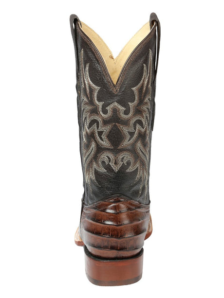 El Señor de los Cielos Men’s Rodeo Boot - Imitation Caiman Belly Leather - Brown 44937 - BELLEZA'S - El Señor de los Cielos Men’s Rodeo Boot - Imitation Caiman Belly Leather - Brown 44937 - CABALLERO - 04493701