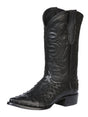 El Señor de los Cielos Men’s Western Boots - Imitation Ostrich Leather - Black 40836 - BELLEZA'S - El Señor de los Cielos Men’s Western Boots - Imitation Ostrich Leather - Black 40836 - CABALLERO - 04083601