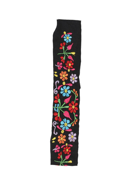 Elastic Embroidered Headband Black 602769 - BELLEZA'S - Elastic Embroidered Headband Black 602769 - DAMA - 60276901