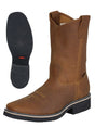 Establo Men’s Rodeo Work Boot - Crazy Leather in Mango 41549 - BELLEZA'S - Establo Men’s Rodeo Work Boot - Crazy Leather in Mango 41549 - CABALLERO - 04154901