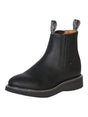 Establo Men’s Work Ankle Boot - Grasso Leather - Black 320 - BELLEZA'S - Establo Men’s Work Ankle Boot - Grasso Leather - Black 320 - CABALLERO - 00032001