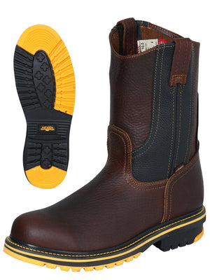 Establo Men’s Work Boot - Bull Fight Leather - Shedron 41538 - BELLEZA'S - Establo Men’s Work Boot - Bull Fight Leather - Shedron 41538 - CABALLERO - 04153801