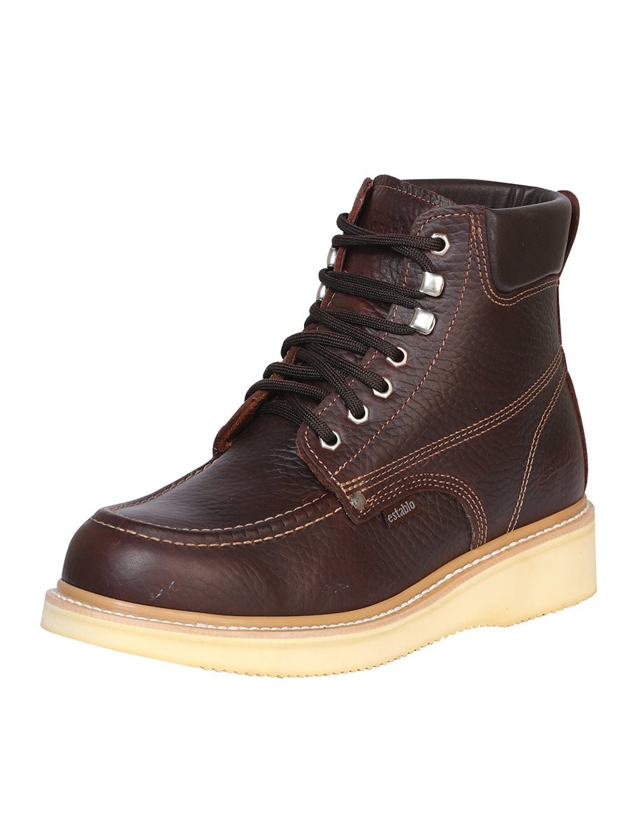 Establo Men’s Work Boot - Bull Fight Shedron Lace - Up 91203 - BELLEZA'S - Establo Men’s Work Boot - Bull Fight Shedron Lace - Up 91203 - CABALLERO - 09120301