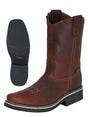 Establo Men’s Work Boot - Crazy Leather in Brown 41531 - BELLEZA'S - Establo Men’s Work Boot - Crazy Leather in Brown 41531 - CABALLERO - 04153101