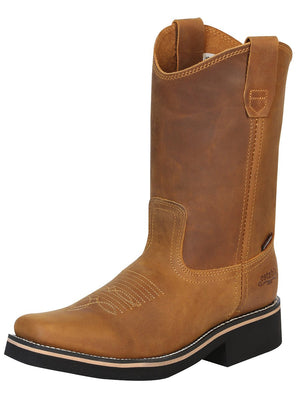Establo Men’s Work Boot - Crazy Leather in Mango 41530 - BELLEZA'S - Establo Men’s Work Boot - Crazy Leather in Mango 41530 - CABALLERO - 04153001