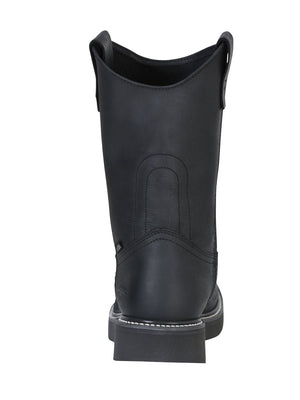 Establo Men’s Work Boot Grasso Leather - Black 312 - BELLEZA'S - Establo Men’s Work Boot Grasso Leather - Black 312 - CABALLERO - 00031201
