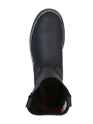 Establo Men’s Work Boot Grasso Leather - Black 312 - BELLEZA'S - Establo Men’s Work Boot Grasso Leather - Black 312 - CABALLERO - 00031201