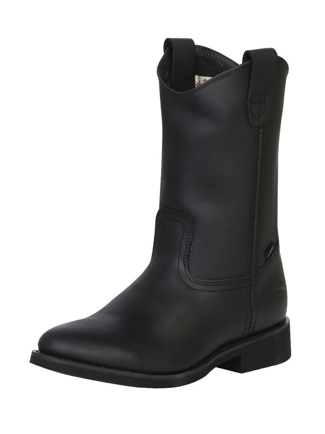 Establo Men's Work Boot - Leather Grasso - Black 311 - BELLEZA'S - Establo Men's Work Boot - Leather Grasso - Black 311 - CABALLERO - 00031101