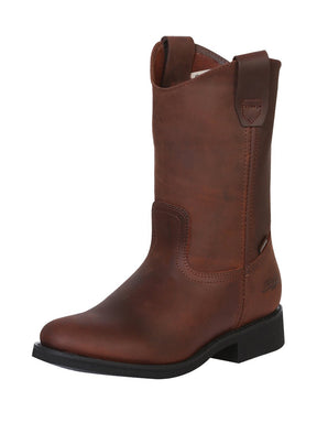 Establo Men's Work Boot - Leather Grasso - Brown 315 - BELLEZA'S - Establo Men's Work Boot - Leather Grasso - Brown 315 - CABALLERO - 00031501