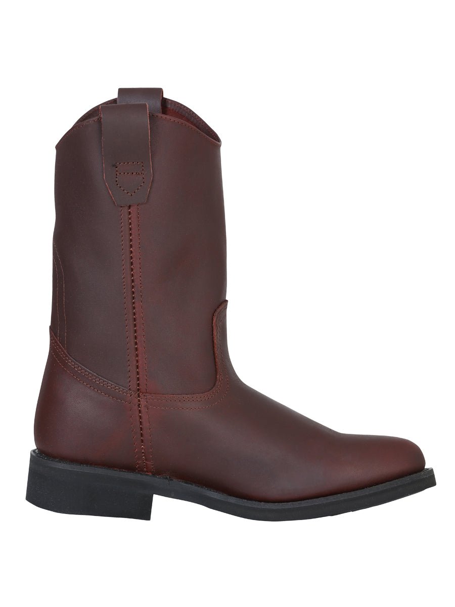 Establo Men's Work Boot - Leather Grasso - Shedron 316 - BELLEZA'S - Establo Men's Work Boot - Leather Grasso - Shedron 316 - CABALLERO - 00031601
