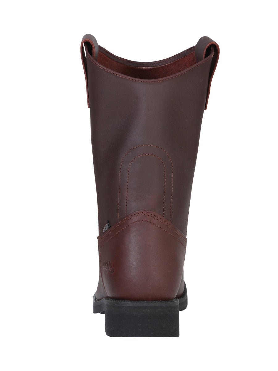 Establo Men's Work Boot - Leather Grasso - Shedron 316 - BELLEZA'S - Establo Men's Work Boot - Leather Grasso - Shedron 316 - CABALLERO - 00031601