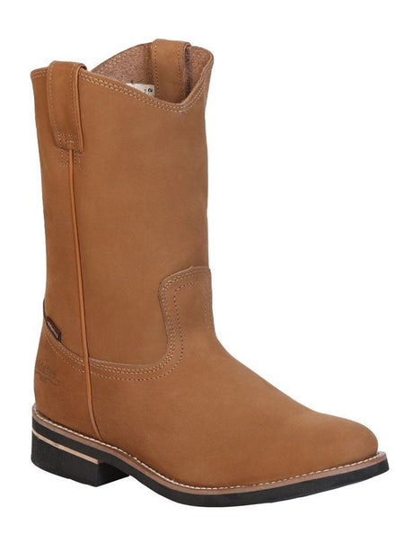 Establo Men's Work Boot - Leather Nobuck - Cinnamon 303 - BELLEZA'S - Establo Men's Work Boot - Leather Nobuck - Cinnamon 303 - CABALLERO - 00030301