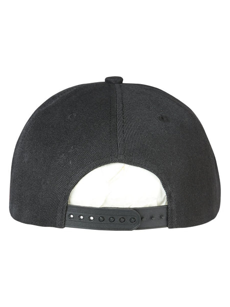 Guerrero Black Embroidered Polyester Snap Back Cap 'El General' 44791 - BELLEZA'S - Guerrero Black Embroidered Polyester Snap Back Cap 'El General' 44791 - Caps - 04479101