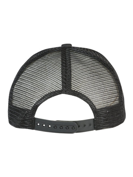 Guerrero Black Embroidered Polyester Snap Back Cap 'El General' 44792 - BELLEZA'S - Guerrero Black Embroidered Polyester Snap Back Cap 'El General' 44792 - Caps - 04479201