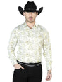 Ivory Casual Long Sleeve Shirt 43678 - BELLEZA'S - Ivory Casual Long Sleeve Shirt 43678 - CABALLERO - 04367801