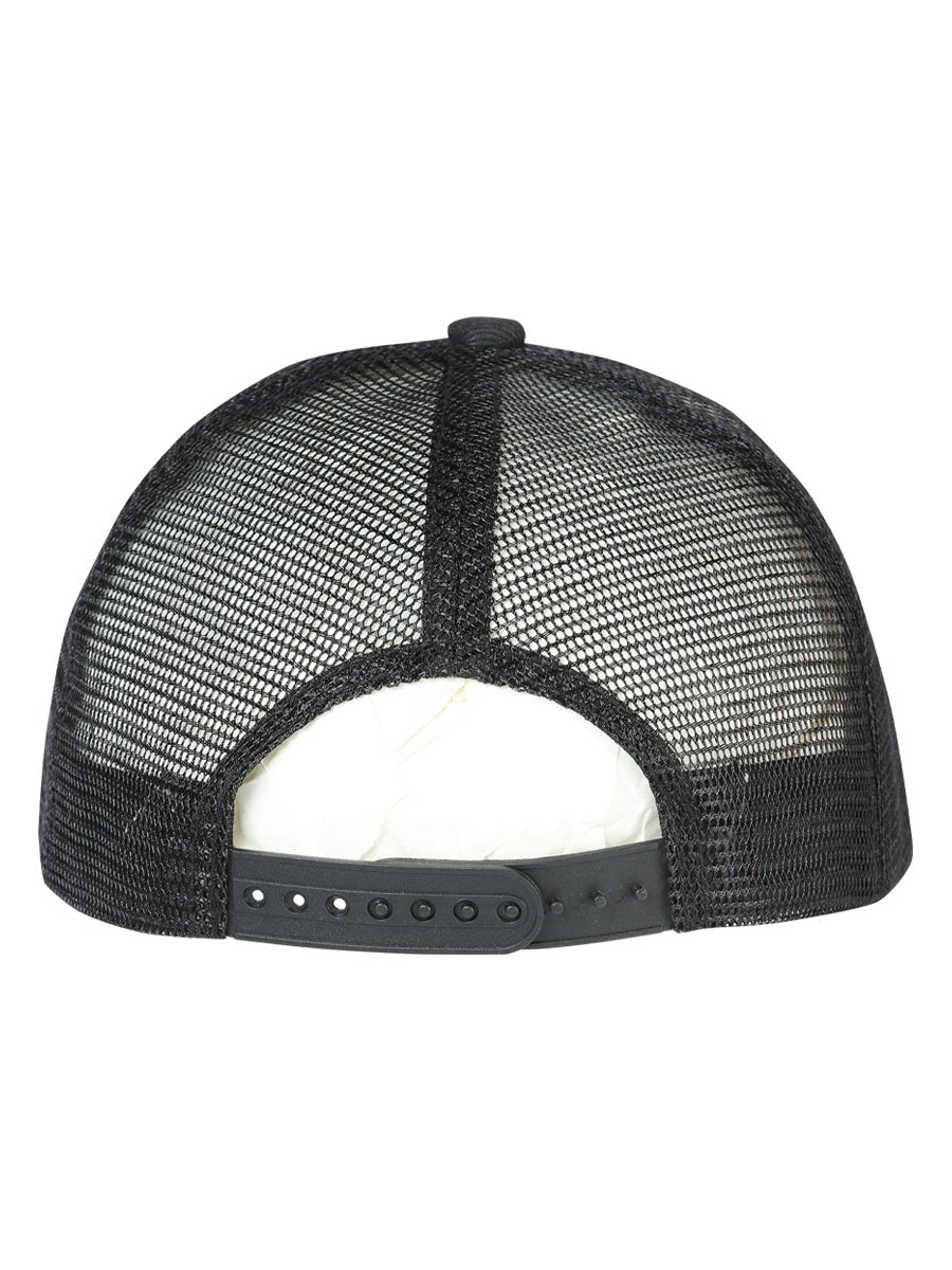 Jalisco Black Embroidered Polyester Snap Back Cap 'El General' 44782 - BELLEZA'S - Jalisco Black Embroidered Polyester Snap Back Cap 'El General' 44782 - Caps - 04478201